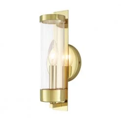 Castleton 1 Light Polished Brass ADA Wall Sconce by Livex Lighting 15 Castleton 1 Light Polished Brass ADA Wall Sconce by Livex Lighting -Livex Lighting shop polished brass livex lighting wall sconces 10141 02 1f 1000