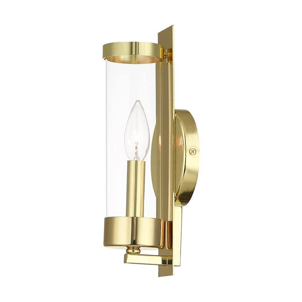 Castleton 1 Light Polished Brass ADA Wall Sconce by Livex Lighting 7 Castleton 1 Light Polished Brass ADA Wall Sconce by Livex Lighting - Image 7