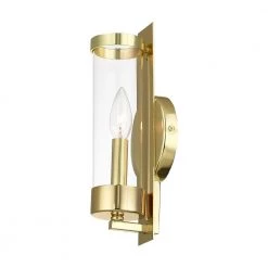 Castleton 1 Light Polished Brass ADA Wall Sconce by Livex Lighting 17 Castleton 1 Light Polished Brass ADA Wall Sconce by Livex Lighting -Livex Lighting shop polished brass livex lighting wall sconces 10141 02 fa 1000