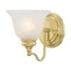 Essex 1 Light Polished Brass Bath Vanity by Livex Lighting
