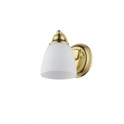 Somerville 1 Light Polished Brass Wall Sconce by Livex Lighting 12 Somerville 1 Light Polished Brass Wall Sconce by Livex Lighting -Livex Lighting shop polished brass livex lighting wall sconces 13671 02 fa 1000
