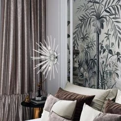 Utopia 6 Light Polished Chrome Flush Mount by Livex Lighting -Livex Lighting shop polished chrome livex lighting flush mount lights 41251 05 1d 1000