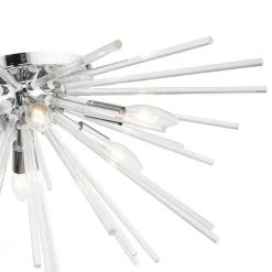 Utopia 6 Light Polished Chrome Flush Mount by Livex Lighting -Livex Lighting shop polished chrome livex lighting flush mount lights 41251 05 44 1000