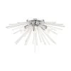 Utopia 6 Light Polished Chrome Flush Mount by Livex Lighting