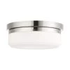 Stratus 2 Light Polished Chrome Flush Mount or Wall Mount by Livex Lighting