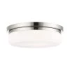 Stratus 3 Light Polished Chrome Flush Mount or Wall Mount by Livex Lighting
