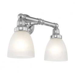 Classic 2 Light Polished Chrome Bath Vanity Light by Livex Lighting 19 Classic 2 Light Polished Chrome Bath Vanity Light by Livex Lighting -Livex Lighting shop polished chrome livex lighting vanity lighting 1022 05 44 1000