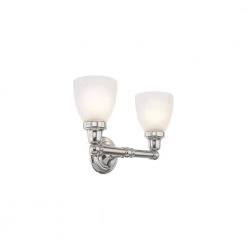 Classic 2 Light Polished Chrome Bath Vanity Light by Livex Lighting 15 Classic 2 Light Polished Chrome Bath Vanity Light by Livex Lighting -Livex Lighting shop polished chrome livex lighting vanity lighting 1022 05 77 1000