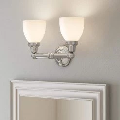 Classic 2 Light Polished Chrome Bath Vanity Light by Livex Lighting 14 Classic 2 Light Polished Chrome Bath Vanity Light by Livex Lighting -Livex Lighting shop polished chrome livex lighting vanity lighting 1022 05 a0 1000