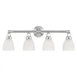 Classic 4 Light Polished Chrome Bath Vanity Light by Livex Lighting 16 Classic 4 Light Polished Chrome Bath Vanity Light by Livex Lighting -Livex Lighting shop polished chrome livex lighting vanity lighting 1024 05 c3 1000
