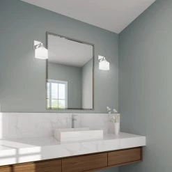 Aragon 1 Light Polished Chrome Wall Sconce by Livex Lighting -Livex Lighting shop polished chrome livex lighting vanity lighting 10281 05 1d 1000