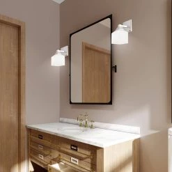 Aragon 1 Light Polished Chrome Wall Sconce by Livex Lighting -Livex Lighting shop polished chrome livex lighting vanity lighting 10281 05 a0 1000