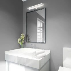 Visby LED Polished Chrome ADA Bath Vanity Light Bar by Livex Lighting -Livex Lighting shop polished chrome livex lighting vanity lighting 10352 05 1d 1000