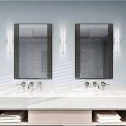 Visby LED Polished Chrome ADA Bath Vanity Light Bar by Livex Lighting -Livex Lighting shop polished chrome livex lighting vanity lighting 10352 05 a0 1000