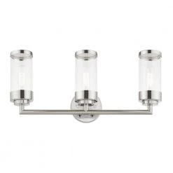 Hillcrest 3 Light Polished Chrome Bath Vanity by Livex Lighting 15 Hillcrest 3 Light Polished Chrome Bath Vanity by Livex Lighting -Livex Lighting shop polished chrome livex lighting vanity lighting 10363 05 1f 1000