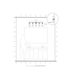 Hillcrest 5 Light Polished Chrome Bath Vanity by Livex Lighting -Livex Lighting shop polished chrome livex lighting vanity lighting 10365 05 66 1000
