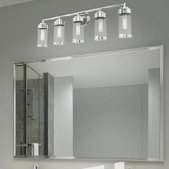 Hillcrest 5 Light Polished Chrome Bath Vanity by Livex Lighting -Livex Lighting shop polished chrome livex lighting vanity lighting 10365 05 a0 1000