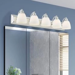 Springfield 5 Light Polished Chrome Bath Vanity by Livex Lighting -Livex Lighting shop polished chrome livex lighting vanity lighting 10505 05 40 1000