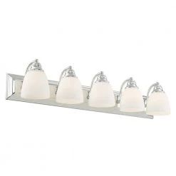 Springfield 5 Light Polished Chrome Bath Vanity by Livex Lighting -Livex Lighting shop polished chrome livex lighting vanity lighting 10505 05 44 1000