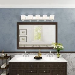 Springfield 5 Light Polished Chrome Bath Vanity by Livex Lighting -Livex Lighting shop polished chrome livex lighting vanity lighting 10505 05 a0 1000