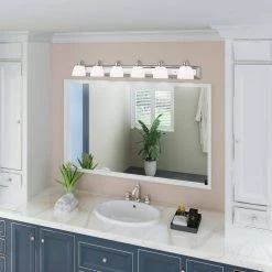 Springfield 6 Light Polished Chrome Bath Vanity by Livex Lighting -Livex Lighting shop polished chrome livex lighting vanity lighting 10506 05 1d 1000