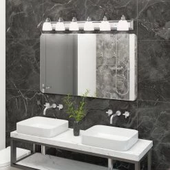 Springfield 6 Light Polished Chrome Bath Vanity by Livex Lighting -Livex Lighting shop polished chrome livex lighting vanity lighting 10506 05 40 1000