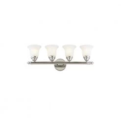Neptune 4 Light Polished Chrome Bath Vanity by Livex Lighting