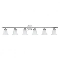 Neptune 6 Light Polished Chrome Bath Vanity by Livex Lighting -Livex Lighting shop polished chrome livex lighting vanity lighting 1066 05 c3 1000