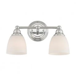 Somerville 2 Light Polished Chrome Bath Vanity by Livex Lighting -Livex Lighting shop polished chrome livex lighting vanity lighting 13662 05 fa 1000