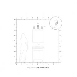 Somerville 3 Light Polished Chrome Bath Vanity by Livex Lighting -Livex Lighting shop polished chrome livex lighting vanity lighting 13663 05 66 1000