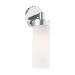 Aero 1 Light Polished Chrome ADA Single Sconce by Livex Lighting -Livex Lighting shop polished chrome livex lighting vanity lighting 15071 05 44 1000