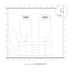 Edgemont 2 Light Polished Chrome Bath Vanity by Livex Lighting -Livex Lighting shop polished chrome livex lighting vanity lighting 1532 05 77 1000