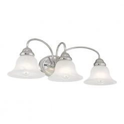 Edgemont 3 Light Polished Chrome Bath Vanity by Livex Lighting -Livex Lighting shop polished chrome livex lighting vanity lighting 1533 05 76 1000