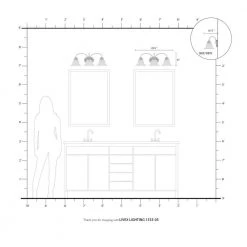 Edgemont 3 Light Polished Chrome Bath Vanity by Livex Lighting -Livex Lighting shop polished chrome livex lighting vanity lighting 1533 05 77 1000
