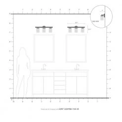 Manhattan 3 Light Polished Chrome Bath Vanity by Livex Lighting -Livex Lighting shop polished chrome livex lighting vanity lighting 1543 05 77 1000