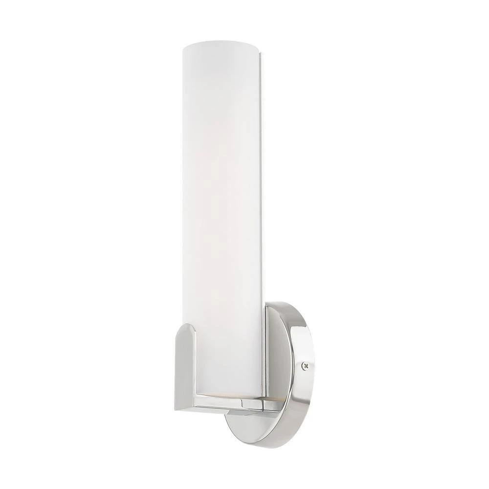 Lund LED Light Polished Chrome ADA Wall Sconce by Livex Lighting 11 Lund LED Light Polished Chrome ADA Wall Sconce by Livex Lighting - Image 11