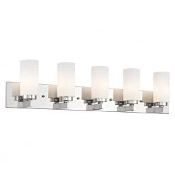 West Lake 5 Light Polished Chrome Bath Vanity by Livex Lighting -Livex Lighting shop polished chrome livex lighting vanity lighting 16375 05 1f 1000