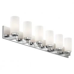 West Lake 6 Light Polished Chrome Bath Vanity Light by Livex Lighting -Livex Lighting shop polished chrome livex lighting vanity lighting 16376 05 1f 1000