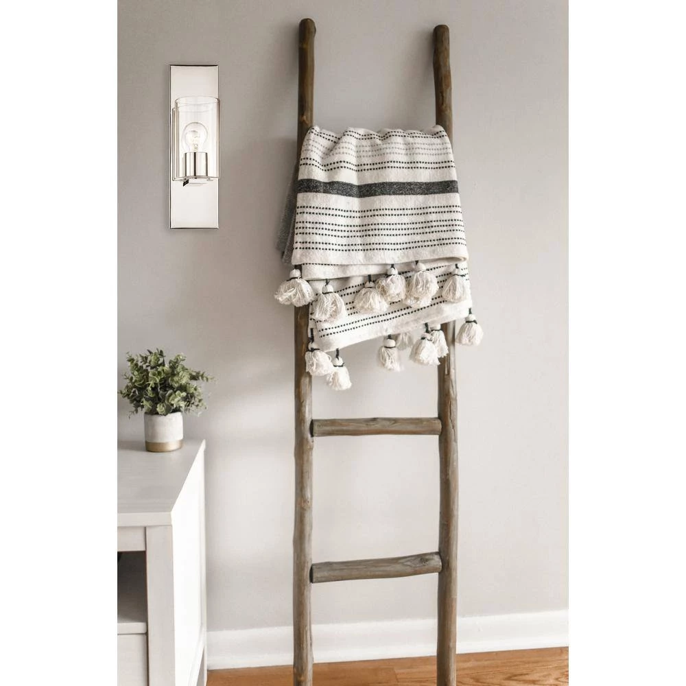 Zurich 1 Light Polished Chrome Sconce by Livex Lighting 5 Zurich 1 Light Polished Chrome Sconce by Livex Lighting - Image 5