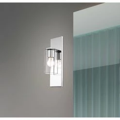 Zurich 1 Light Polished Chrome Sconce by Livex Lighting 16 Zurich 1 Light Polished Chrome Sconce by Livex Lighting -Livex Lighting shop polished chrome livex lighting vanity lighting 16551 05 40 1000