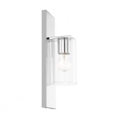 Zurich 1 Light Polished Chrome Sconce by Livex Lighting 26 Zurich 1 Light Polished Chrome Sconce by Livex Lighting -Livex Lighting shop polished chrome livex lighting vanity lighting 16551 05 76 1000