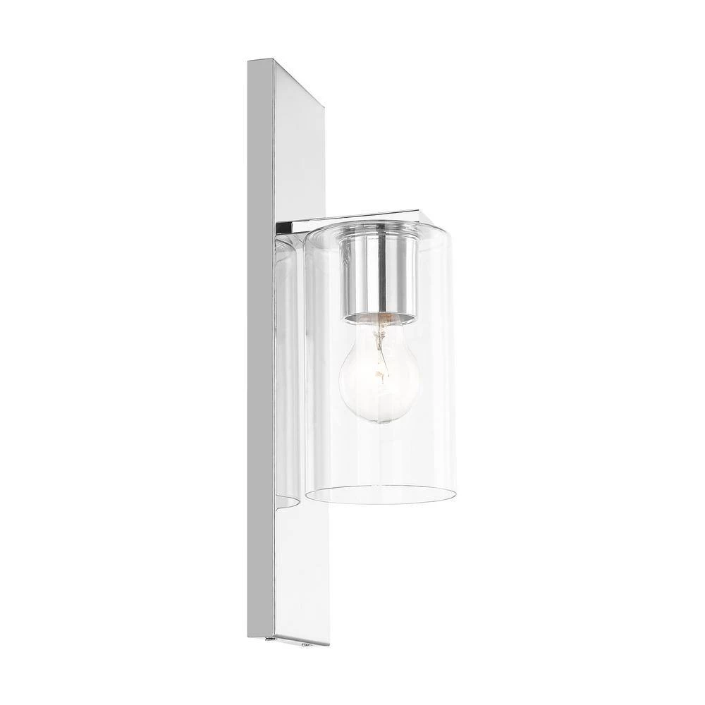 Zurich 1 Light Polished Chrome Sconce by Livex Lighting 13 Zurich 1 Light Polished Chrome Sconce by Livex Lighting - Image 13