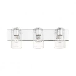 Zurich 3 Light Polished Chrome Vanity Sconce by Livex Lighting -Livex Lighting shop polished chrome livex lighting vanity lighting 16553 05 1f 1000