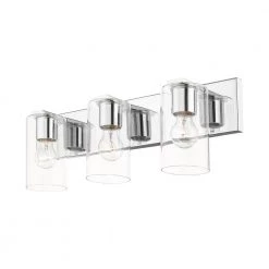 Zurich 3 Light Polished Chrome Vanity Sconce by Livex Lighting -Livex Lighting shop polished chrome livex lighting vanity lighting 16553 05 44 1000