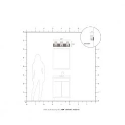 Zurich 3 Light Polished Chrome Vanity Sconce by Livex Lighting -Livex Lighting shop polished chrome livex lighting vanity lighting 16553 05 66 1000