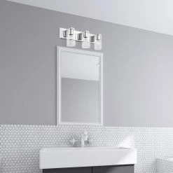 Zurich 3 Light Polished Chrome Vanity Sconce by Livex Lighting -Livex Lighting shop polished chrome livex lighting vanity lighting 16553 05 a0 1000
