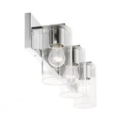 Zurich 3 Light Polished Chrome Vanity Sconce by Livex Lighting -Livex Lighting shop polished chrome livex lighting vanity lighting 16553 05 c3 1000