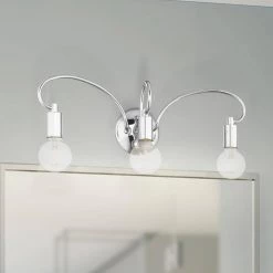 Bari 3 Light Polished Chrome Vanity Sconce by Livex Lighting -Livex Lighting shop polished chrome livex lighting vanity lighting 16583 05 40 1000