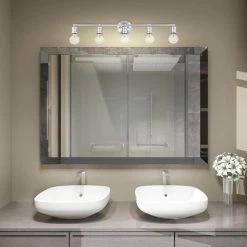 Lansdale 5 Light Polished Chrome Vanity Sconce by Livex Lighting -Livex Lighting shop polished chrome livex lighting vanity lighting 16715 05 a0 1000