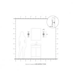 Mission 2 Light Polished Chrome Sconce by Livex Lighting -Livex Lighting shop polished chrome livex lighting vanity lighting 17178 05 66 1000